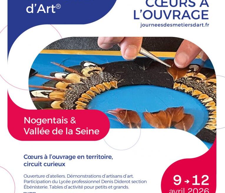 Journées européennes des métiers d&rsquo;art 2026 Nogent sur Seine